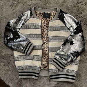 TYLI jacket with sequins size medium